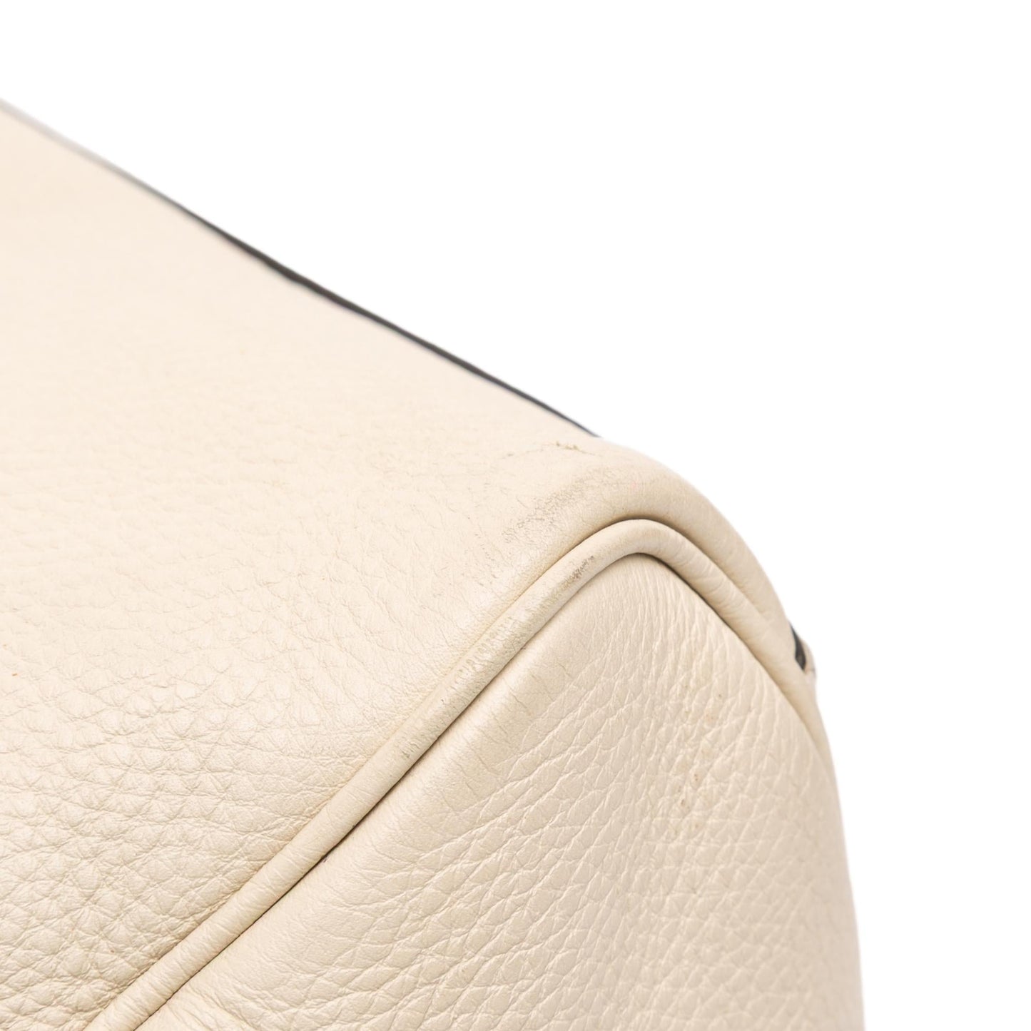 Gucci Medium Calfskin Bamboo Shopper Boston Bag