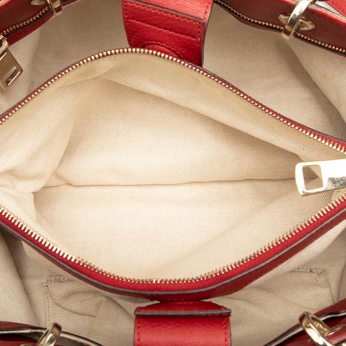 Gucci Medium Calfskin Bamboo Shopper Satchel