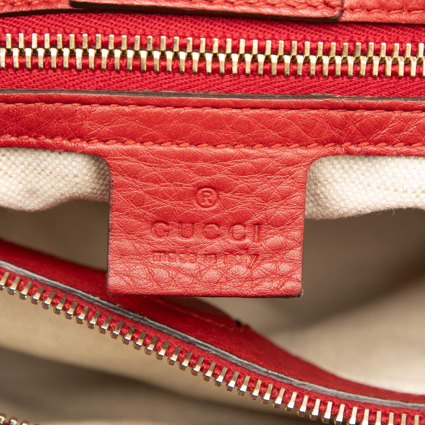 Gucci Medium Calfskin Bamboo Shopper Satchel