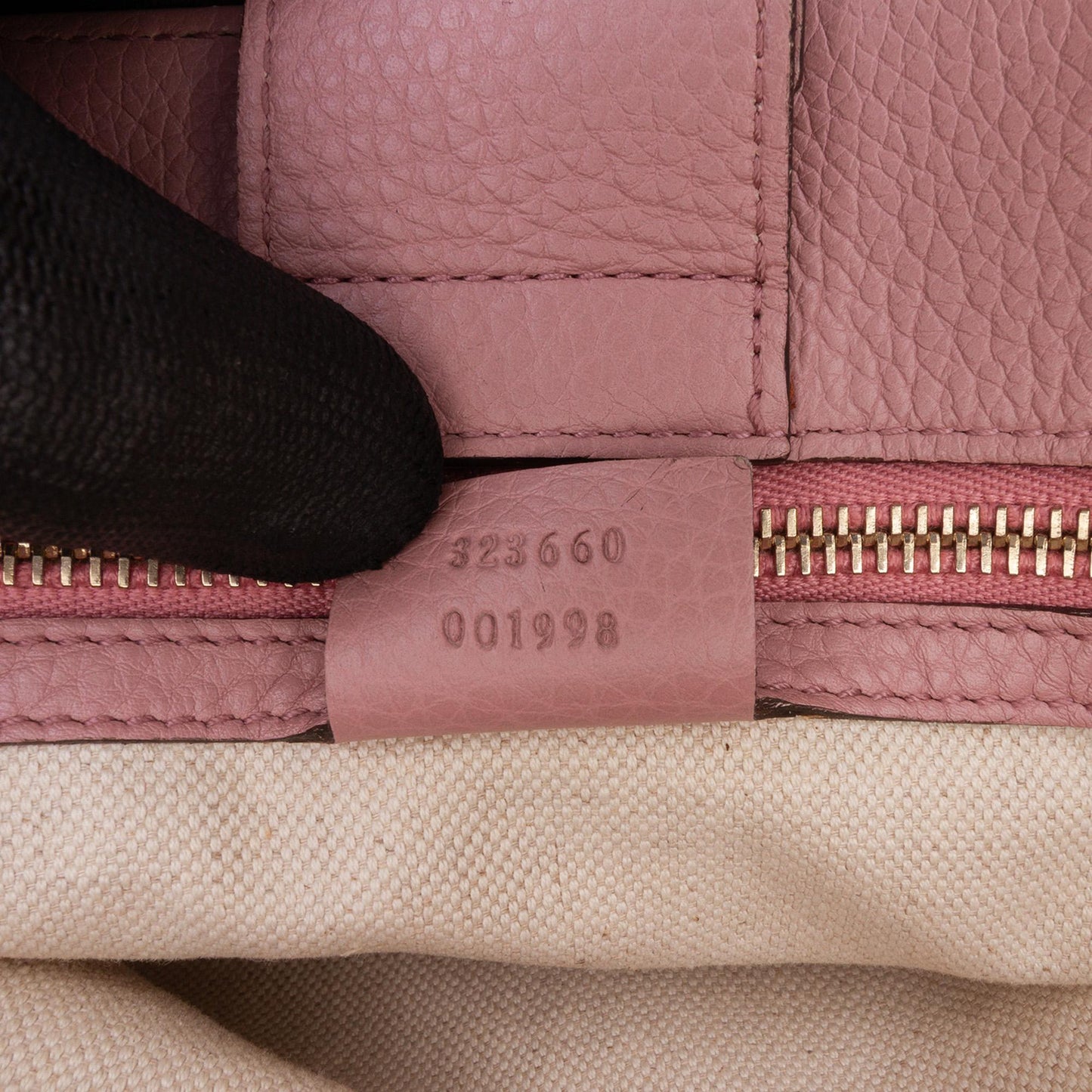 Gucci Medium Calfskin Bamboo Shopper Satchel