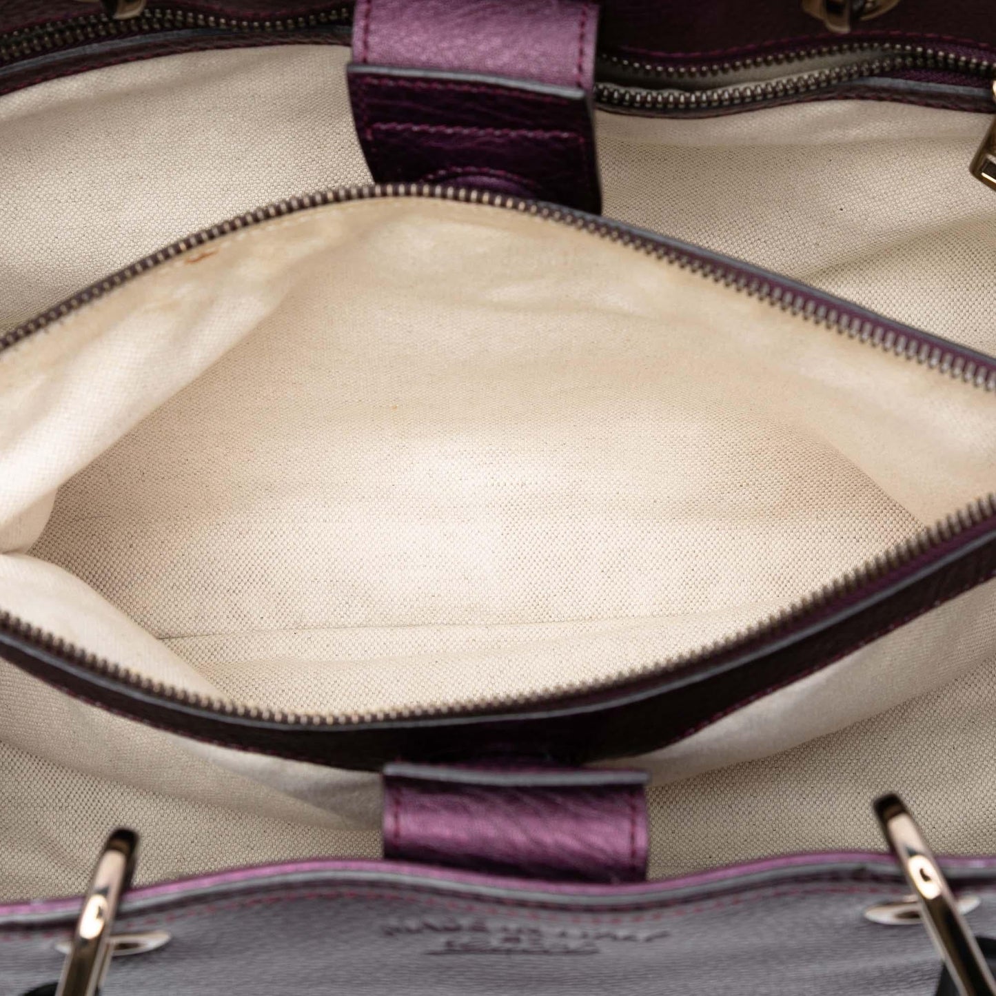 Gucci Medium Calfskin Bamboo Shopper Satchel