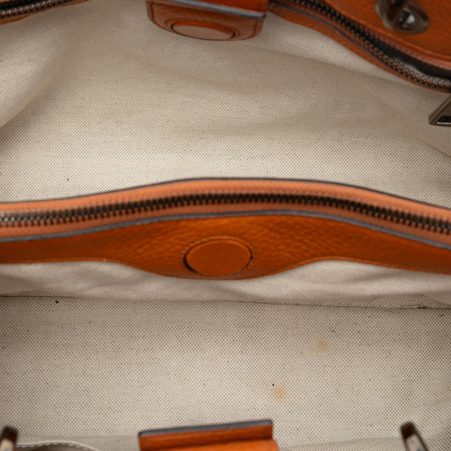 Gucci Medium Calfskin Bamboo Shopper Satchel