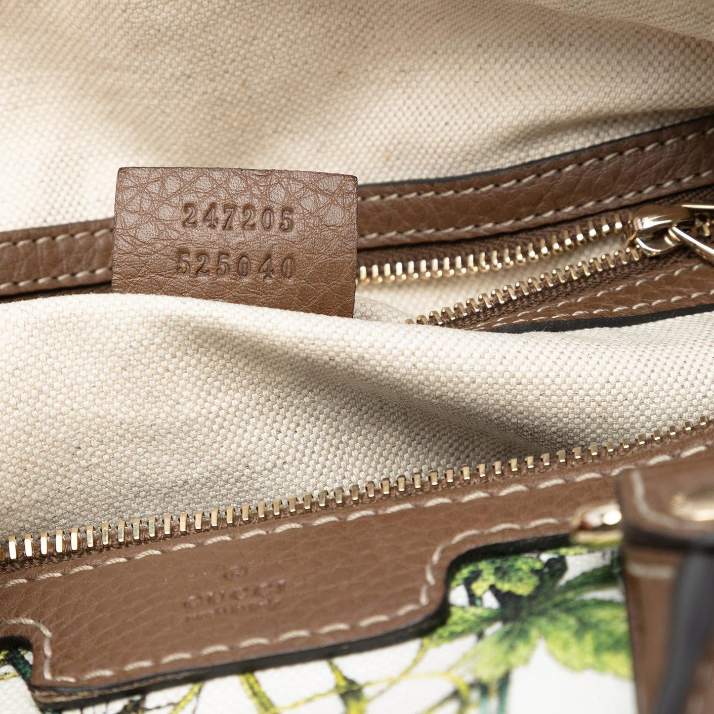 Gucci Medium Canvas Flora Joy Boston Bag