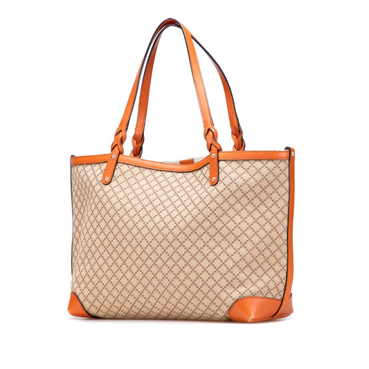 Gucci Medium Diamante Canvas Craft Tote
