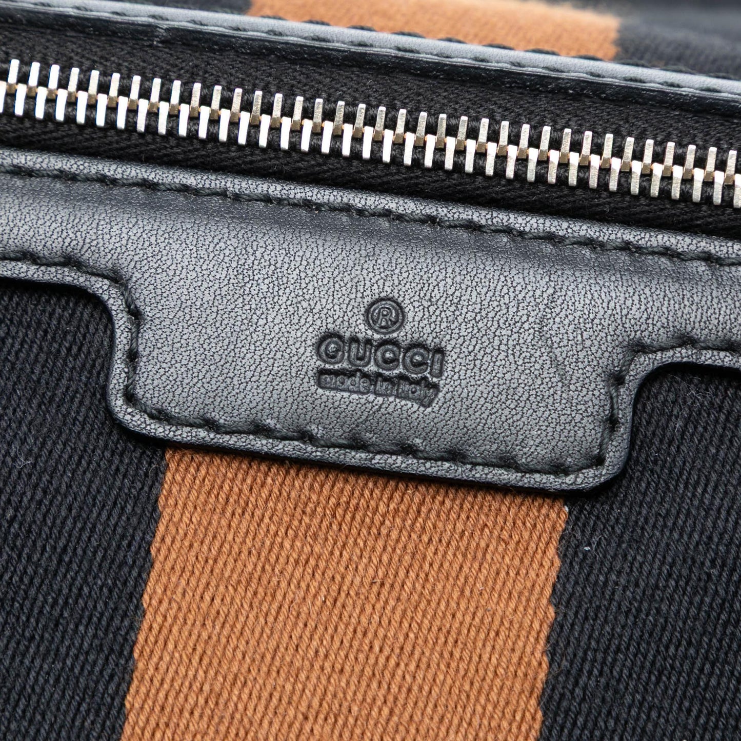 Gucci Medium Diamante Canvas Web Joy Boston Bag