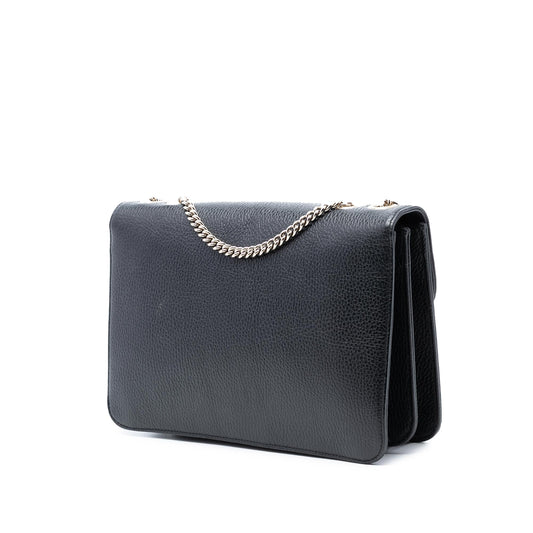 Gucci Medium Dollar Calfskin Interlocking G Crossbody