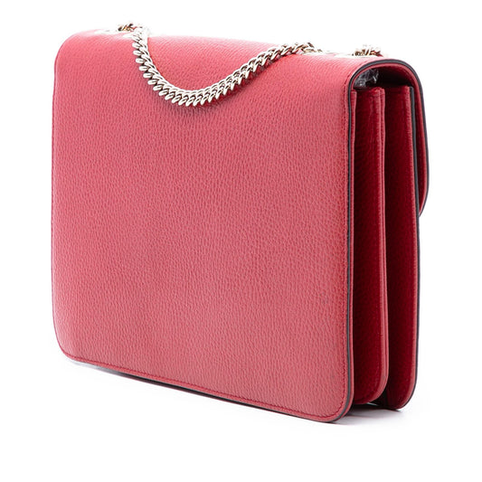 Gucci Medium Dollar Calfskin Interlocking G Crossbody