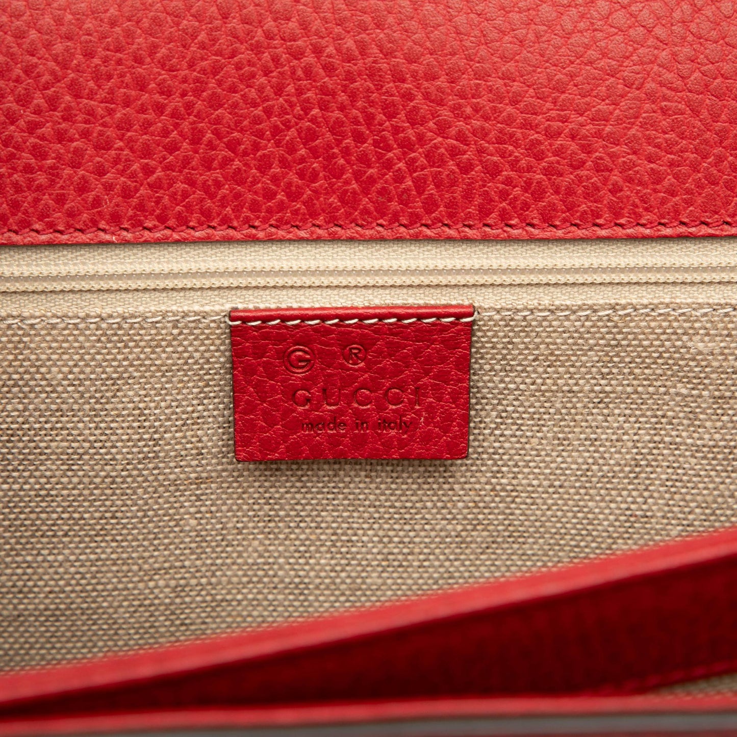 Gucci Medium Dollar Calfskin Interlocking G Crossbody