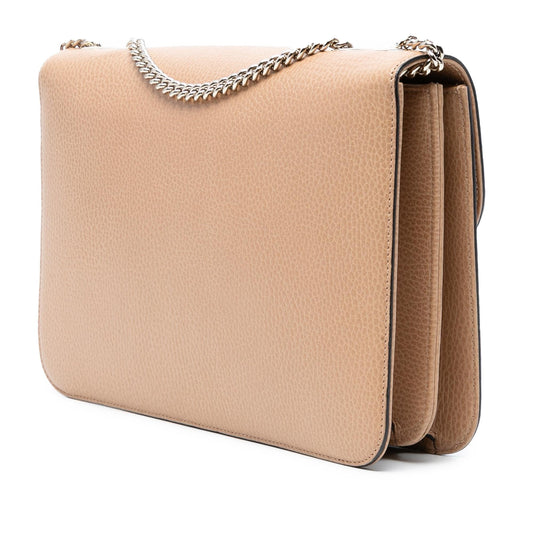 Gucci Medium Dollar Calfskin Interlocking G Crossbody
