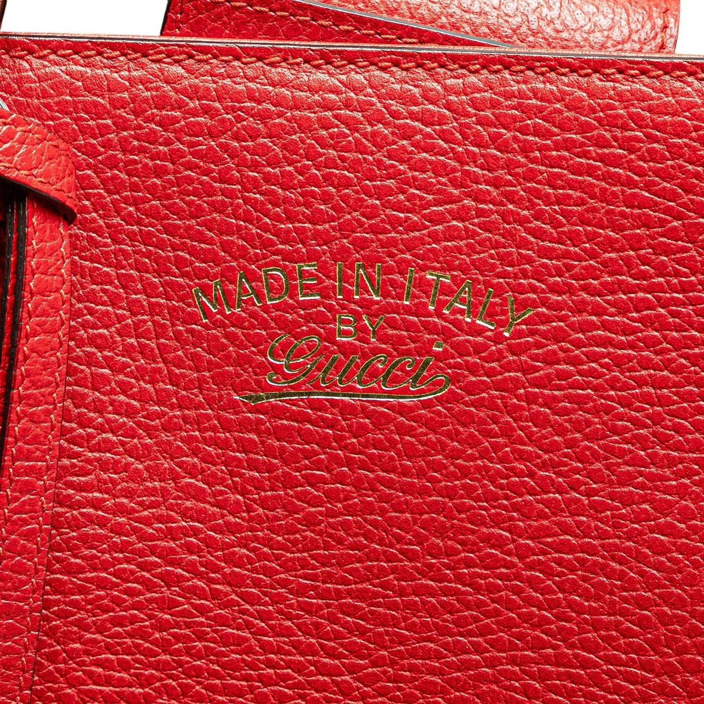 Gucci Medium Dollar Calfskin Swing Tote