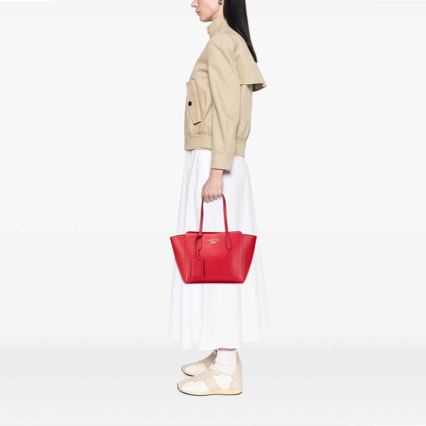 Gucci Medium Dollar Calfskin Swing Tote