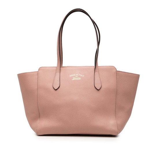 Gucci Medium Dollar Calfskin Swing Tote