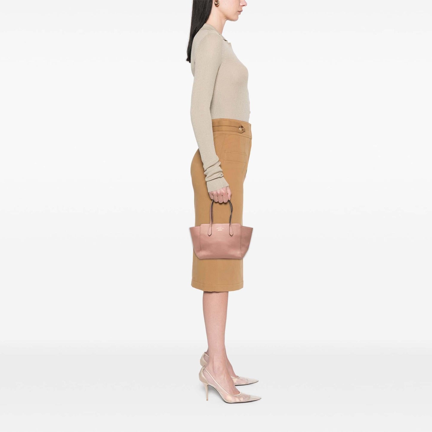 Gucci Medium Dollar Calfskin Swing Tote