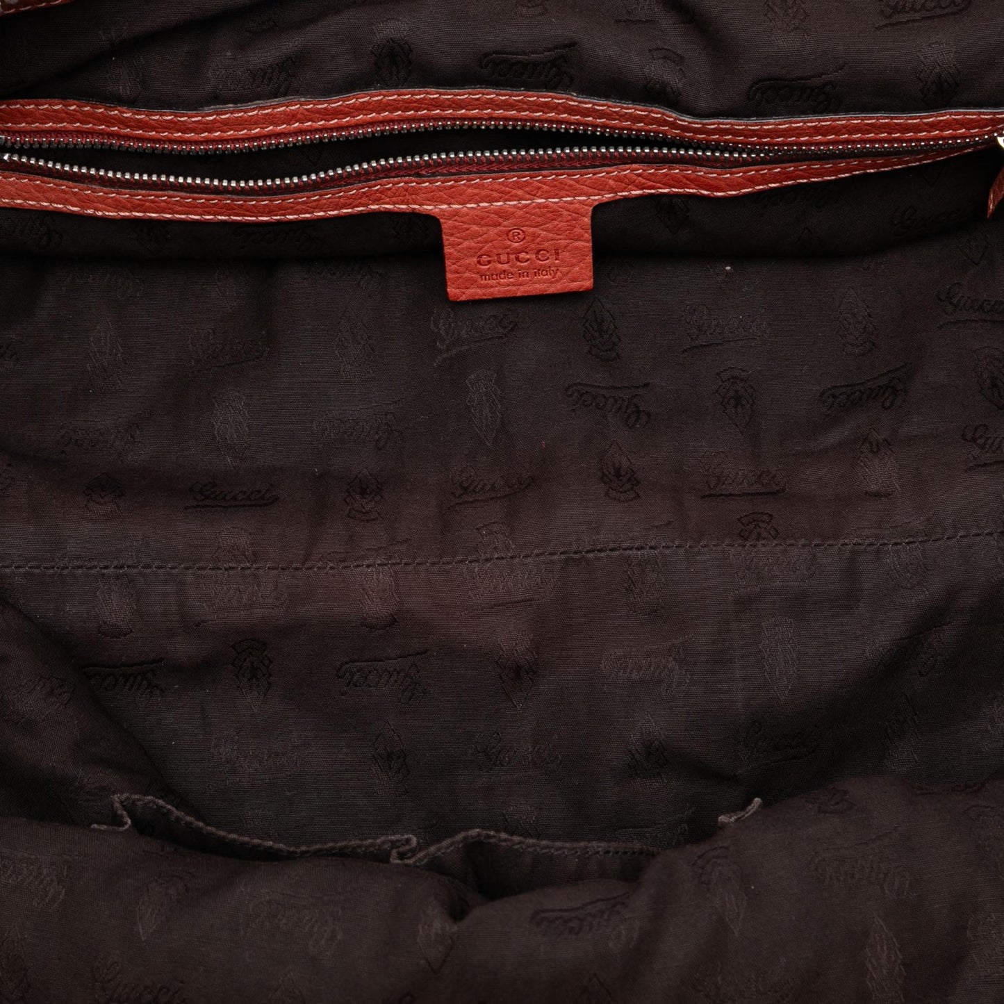 Gucci Medium GG Canvas Bamboo Bar Tote