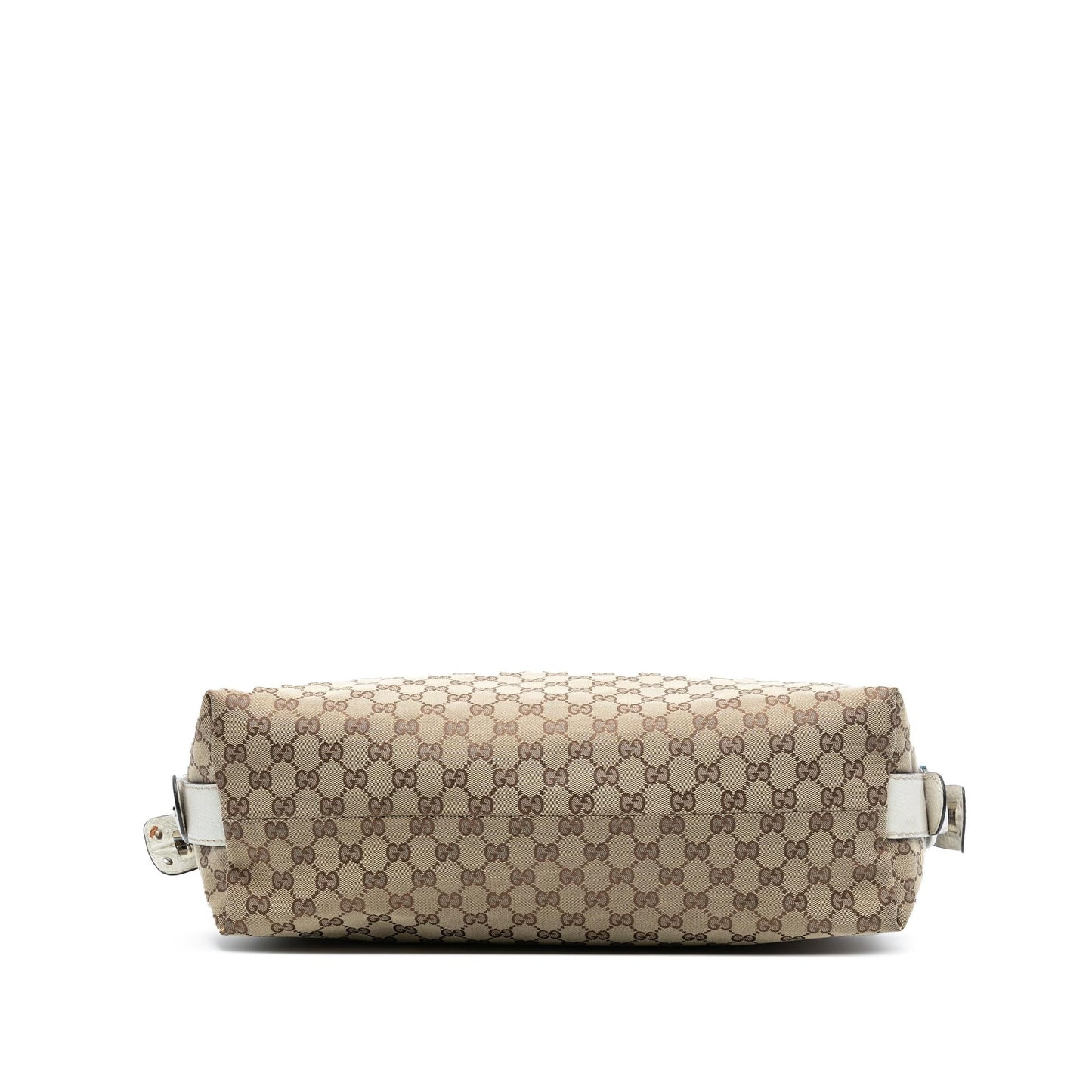 Gucci Medium GG Canvas Bamboo Bar Tote