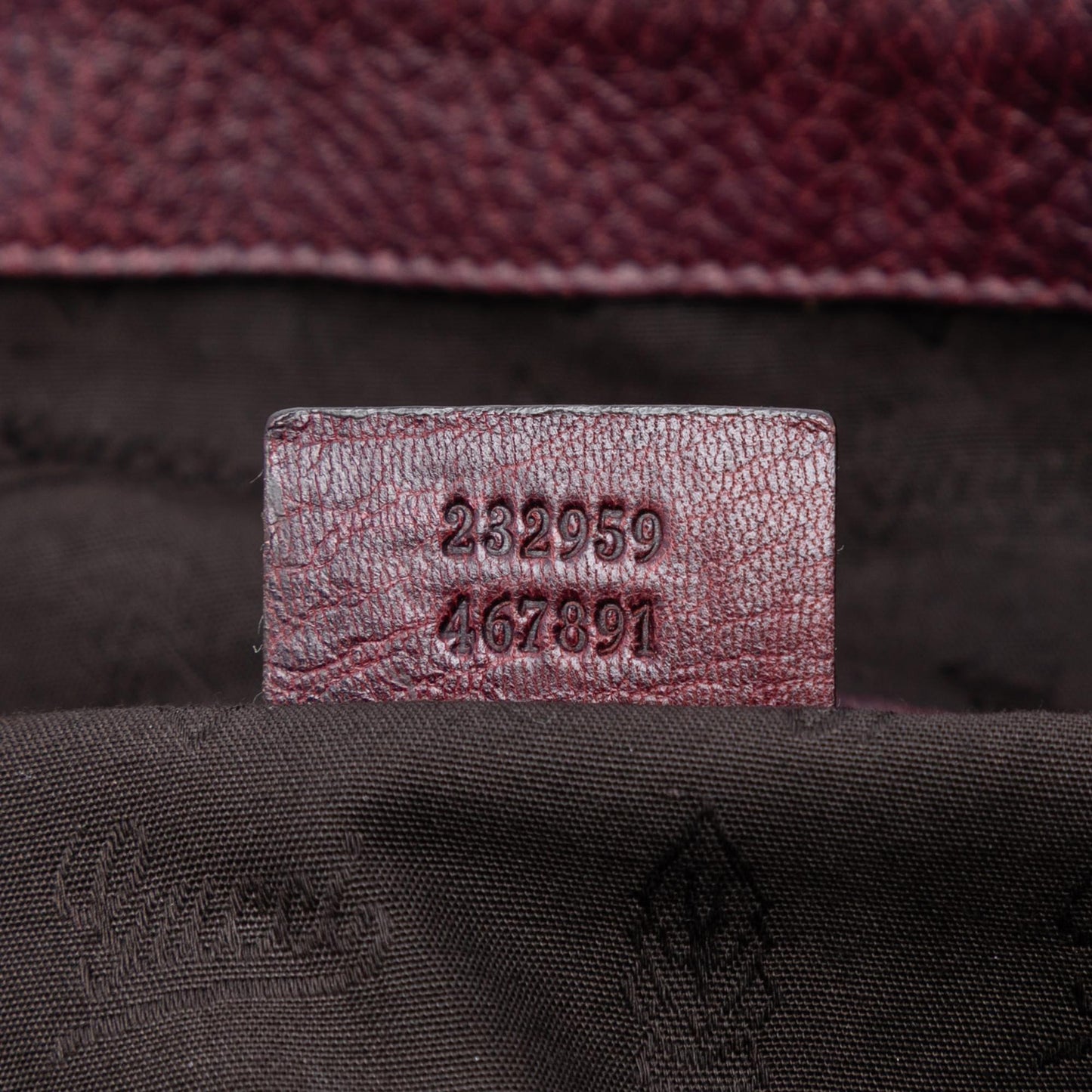 Gucci Medium GG Canvas Bamboo Bar Tote