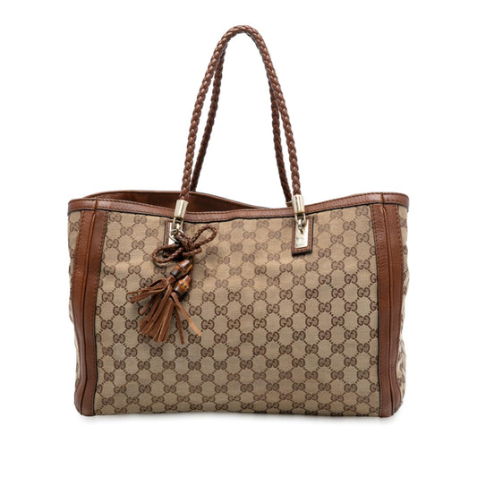 Gucci Medium GG Canvas Bella Tote
