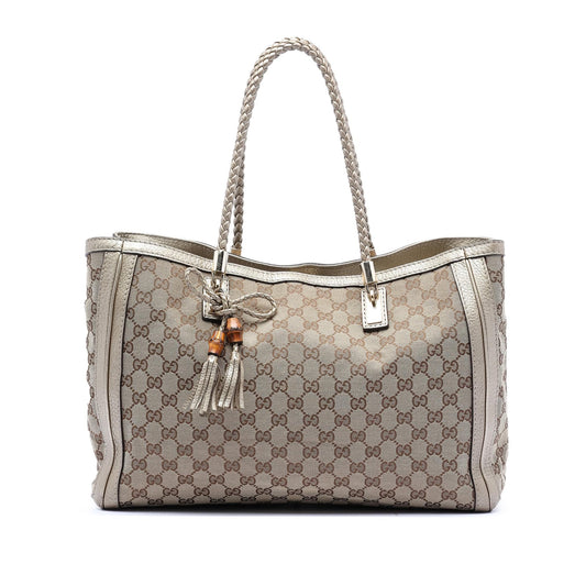 Gucci Medium GG Canvas Bella Tote