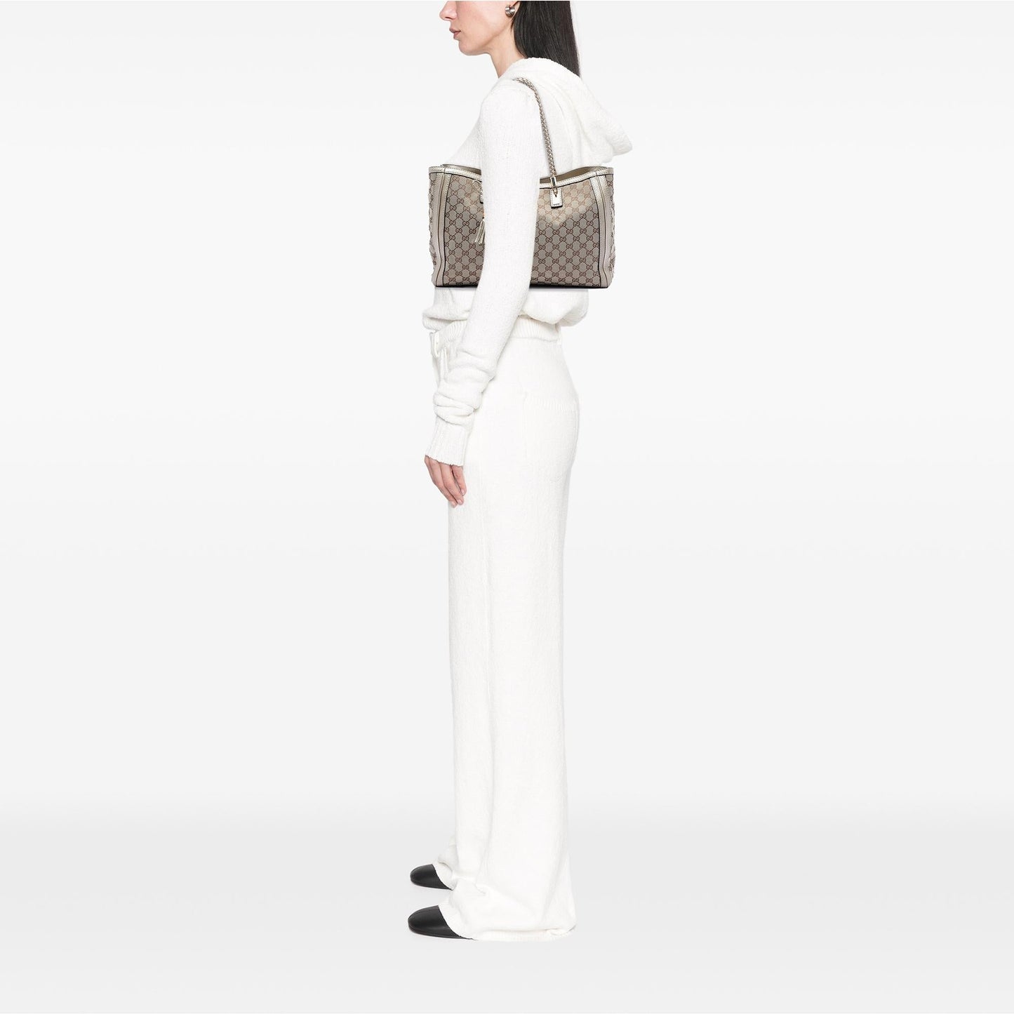Gucci Medium GG Canvas Bella Tote