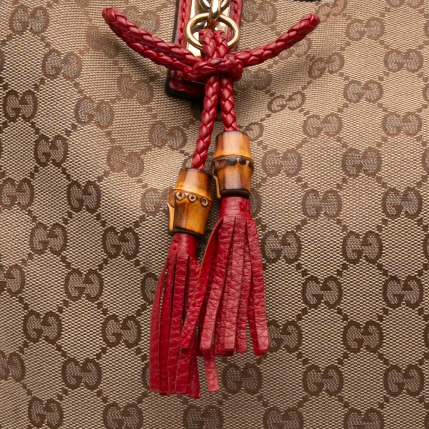 Gucci Medium GG Canvas Bella Tote