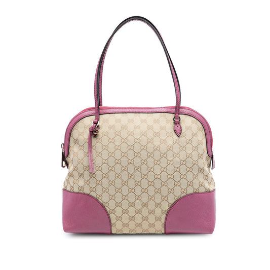 Gucci Medium GG Canvas Bree Dome Tote