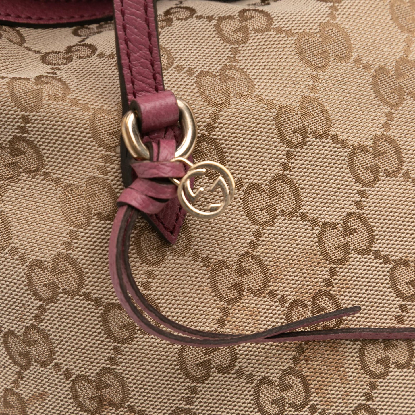 Gucci Medium GG Canvas Bree Satchel