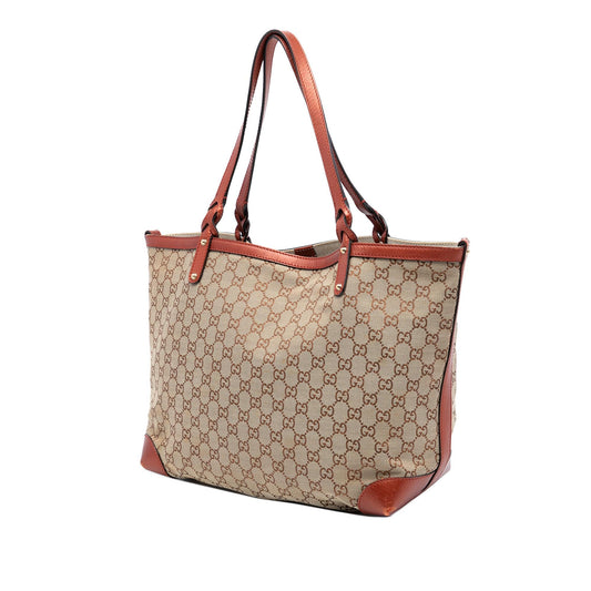 Gucci Medium GG Canvas Craft Tote