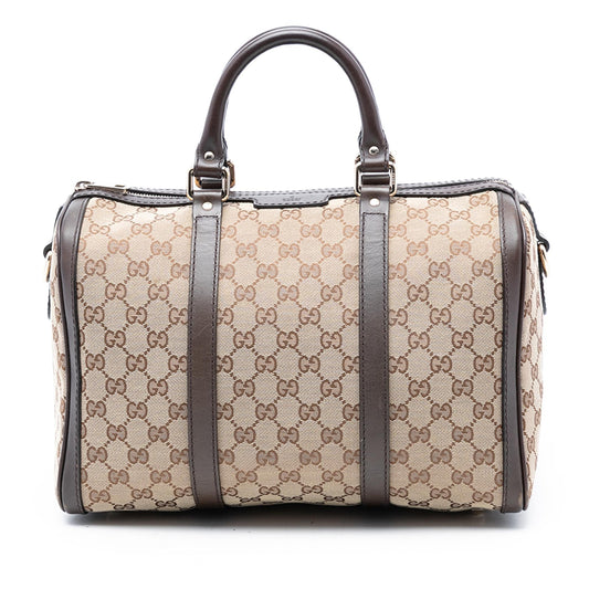 Gucci Medium GG Canvas Joy Boston Bag