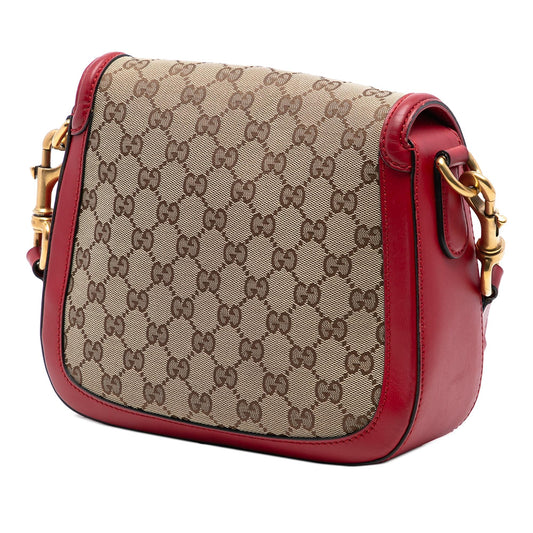 Gucci Medium GG Canvas Lady Web Crossbody