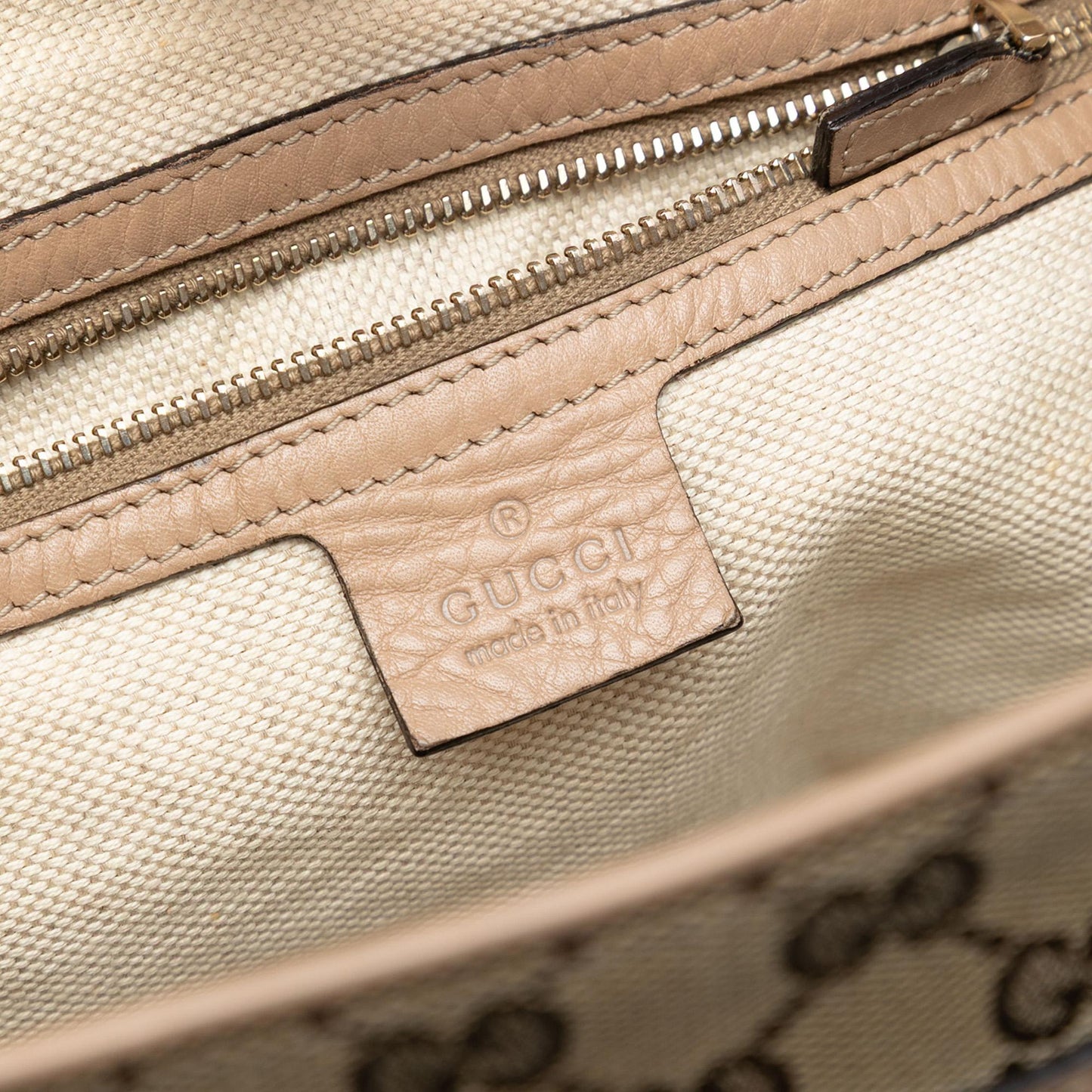 Gucci Medium GG Canvas Web Dressage Tote