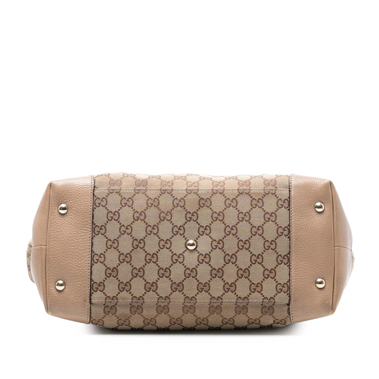 Gucci Medium GG Canvas Web Dressage Tote