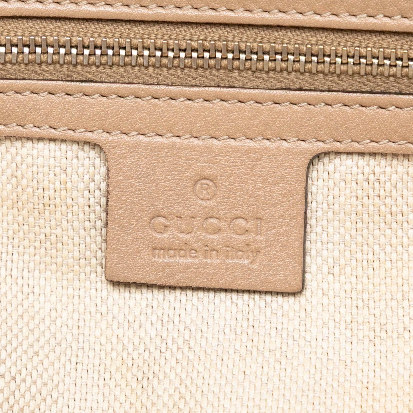 Gucci Medium GG Canvas Web Dressage Tote