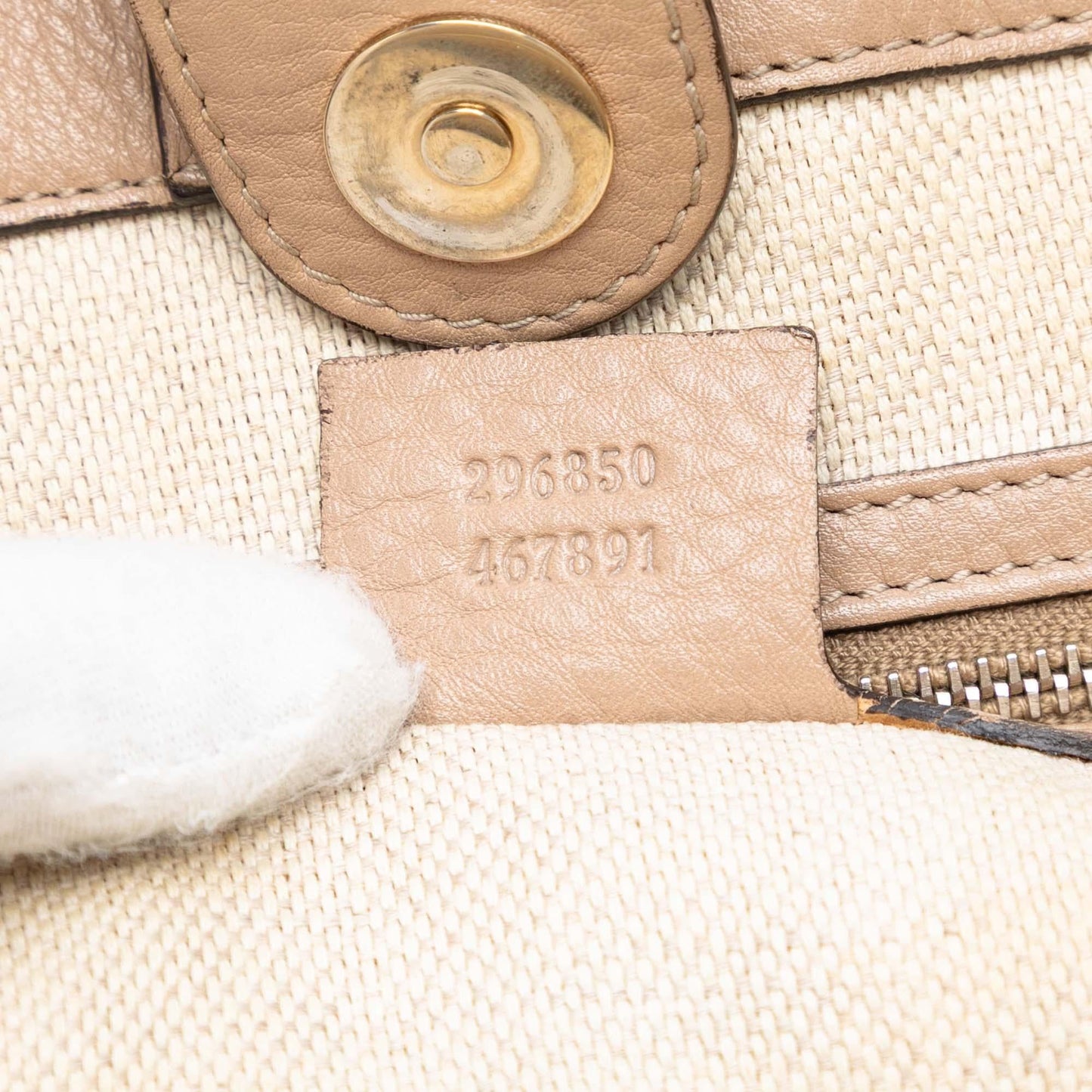 Gucci Medium GG Canvas Web Dressage Tote