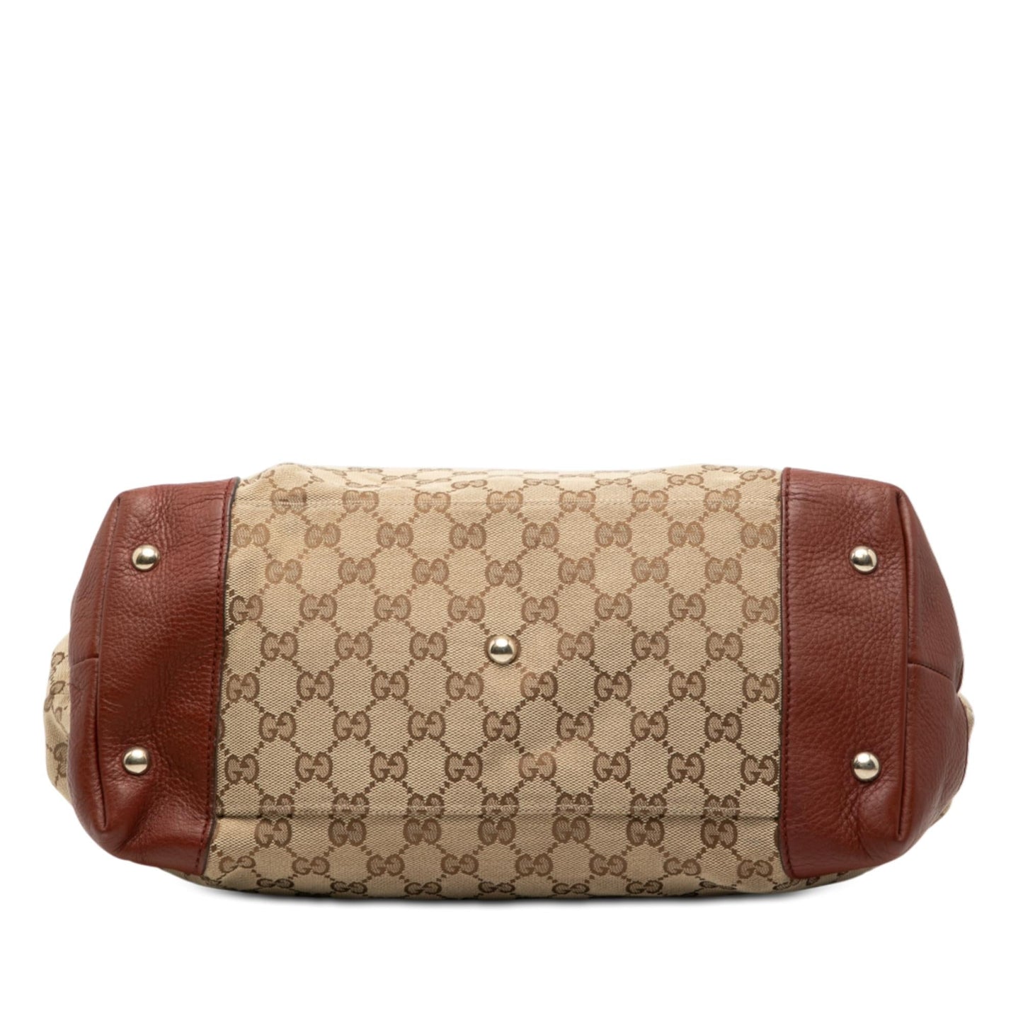 Gucci Medium GG Canvas Web Dressage Tote