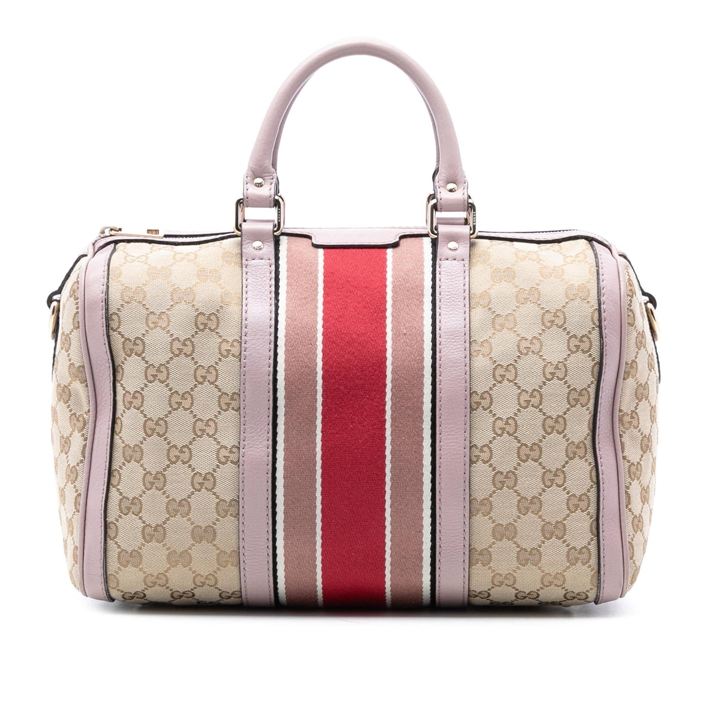 Gucci Medium GG Canvas Web Joy Boston Bag