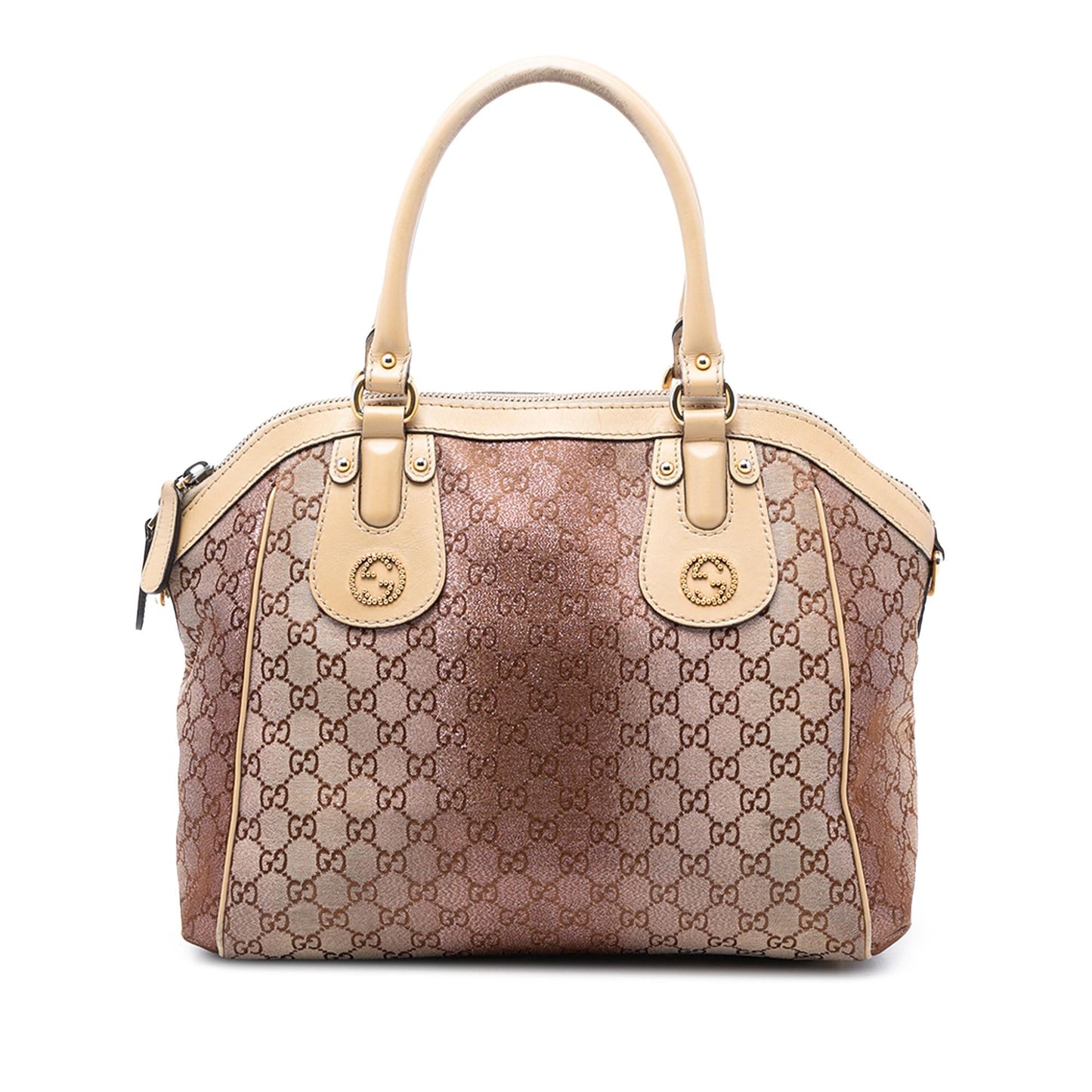 Gucci Medium GG Lurex Scarlett Satchel