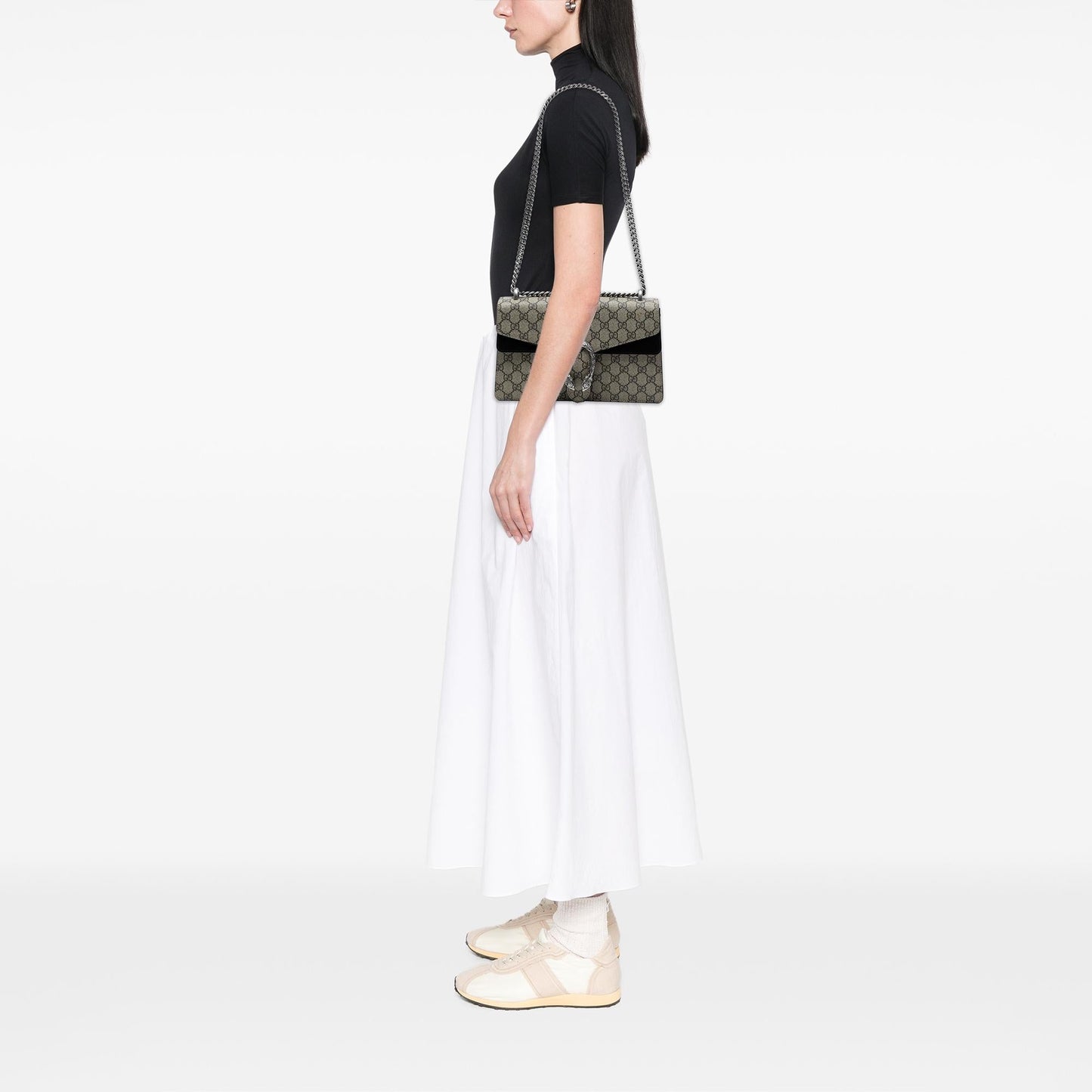Gucci Medium GG Supreme Dionysus Shoulder Bag