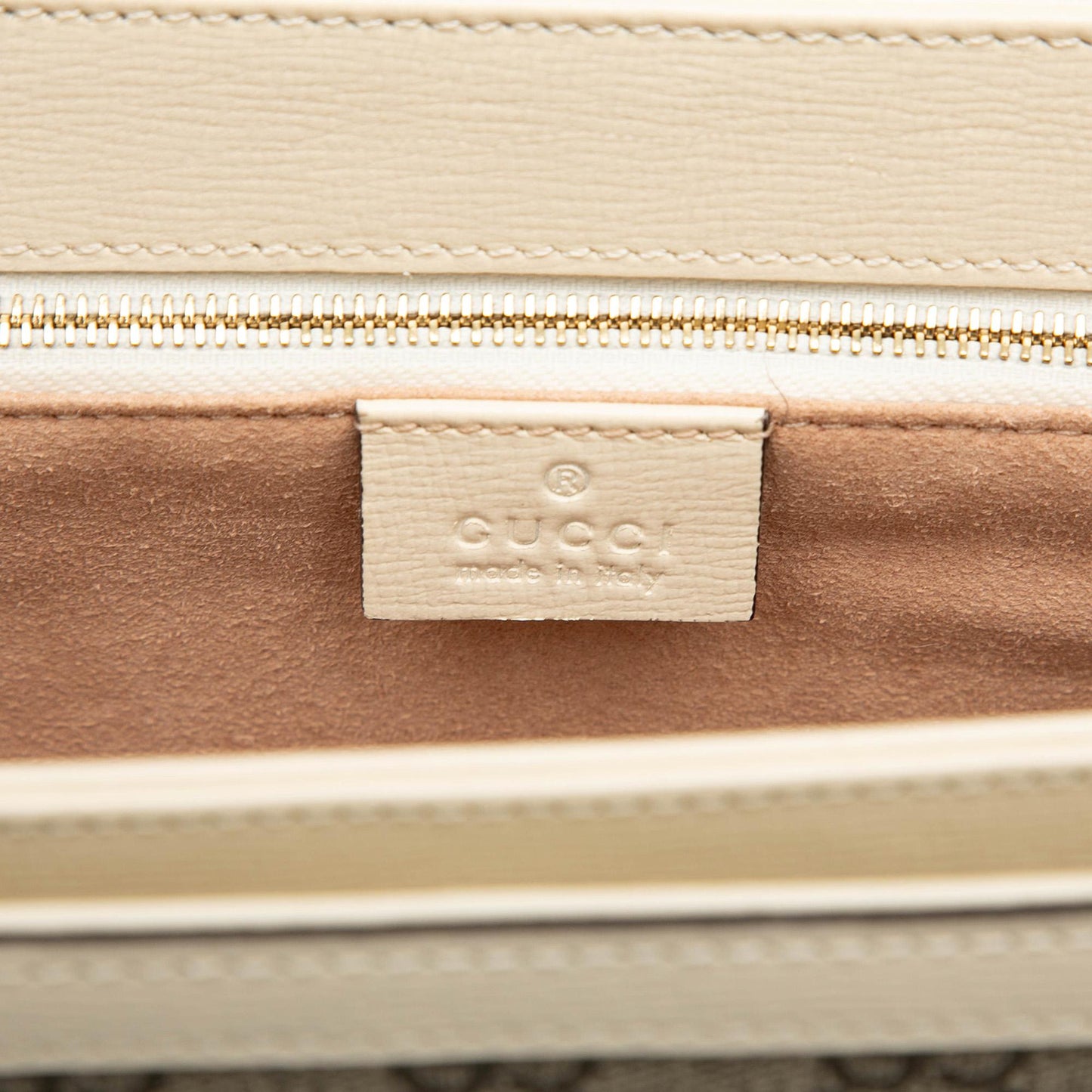 Gucci Medium GG Supreme Horsebit 1955 Shoulder Bag