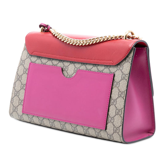 Gucci Medium GG Supreme Padlock Shoulder Bag