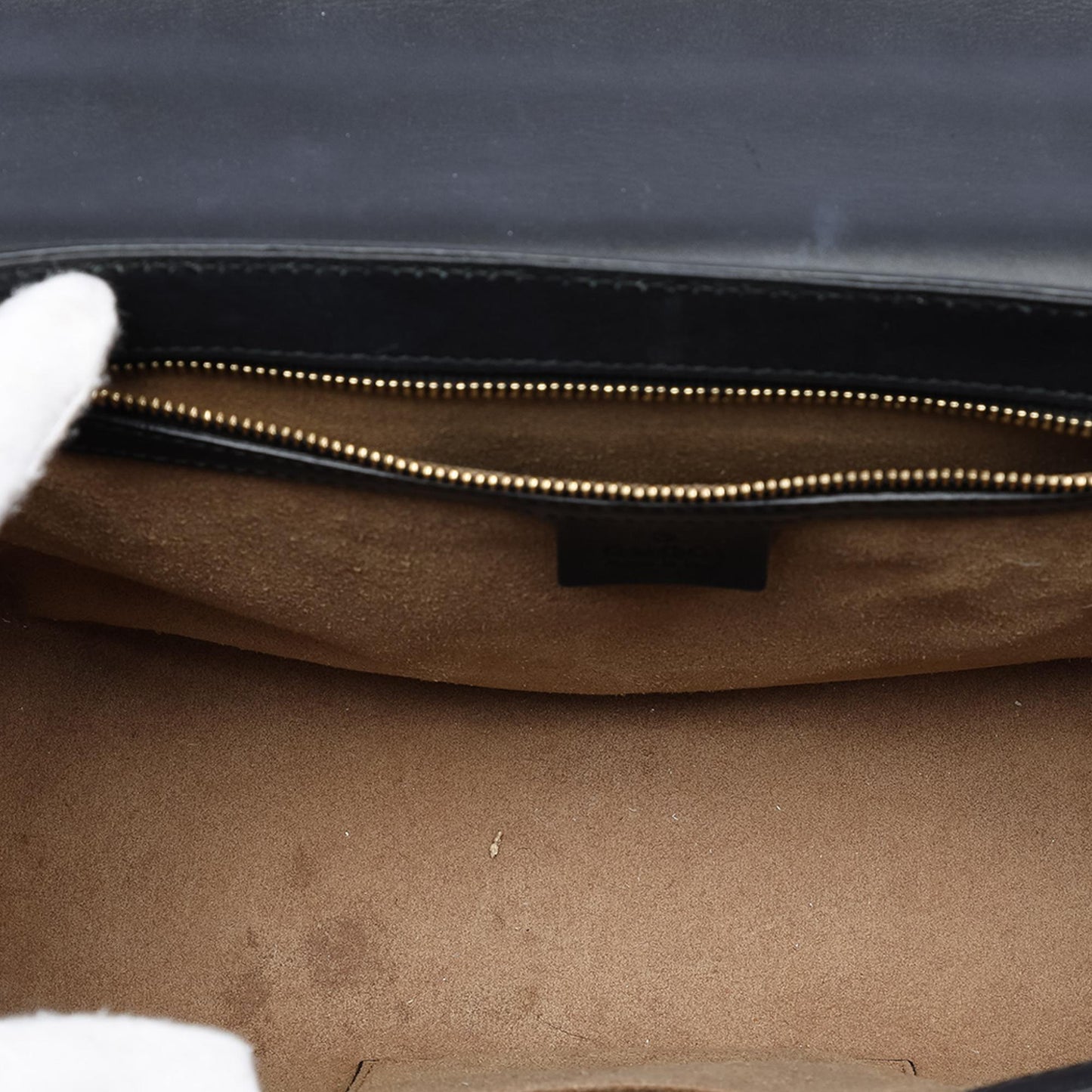 Gucci Medium GG Supreme Padlock Shoulder Bag