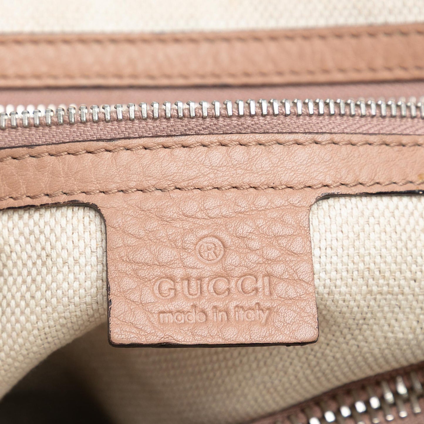 Gucci Medium Guccissima Bamboo Libeccio Tote