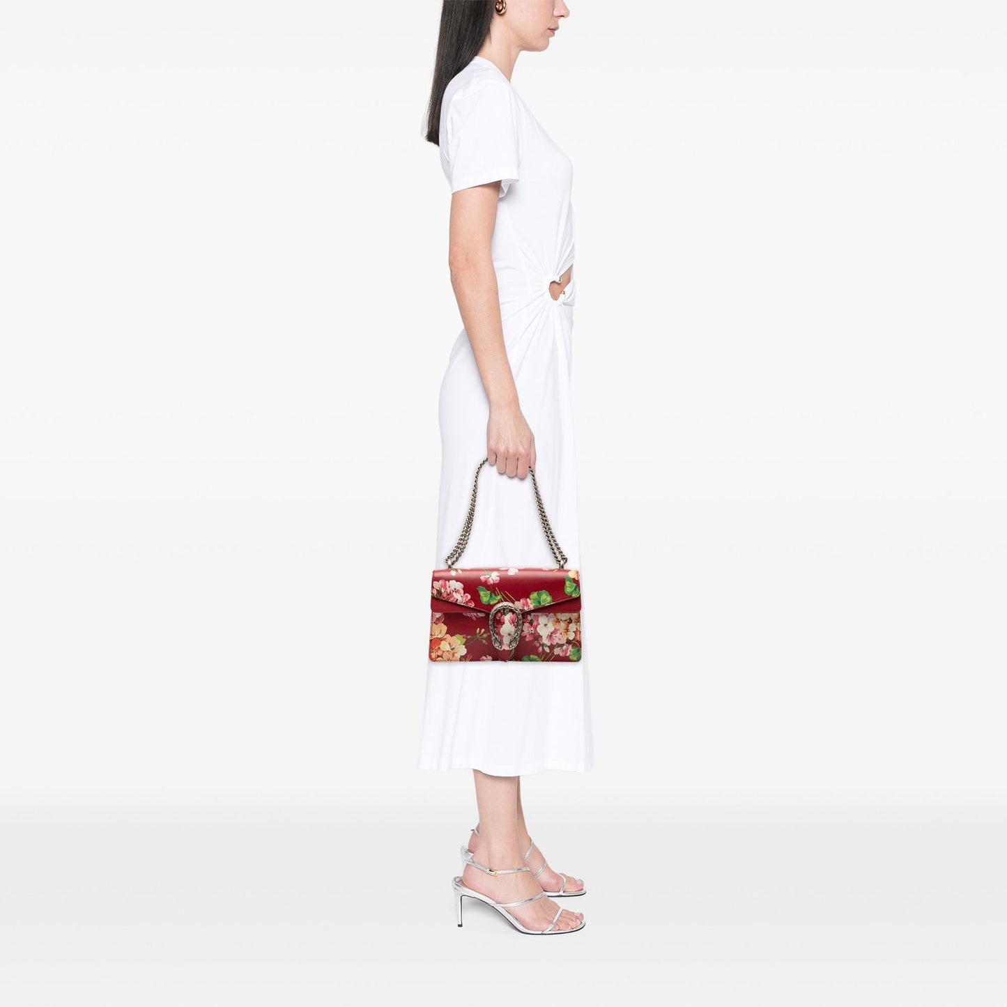 Gucci Medium Leather Blooms Dionysus Crossbody