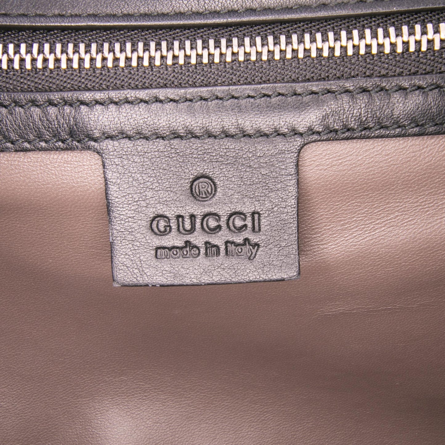 Gucci Medium Leather Dollar Interlocking G Crossbody