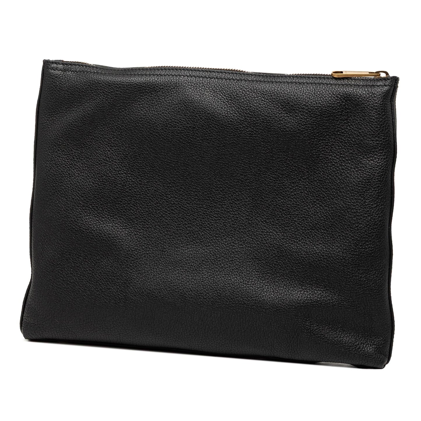 Gucci Medium Leather Logo Portfolio Clutch