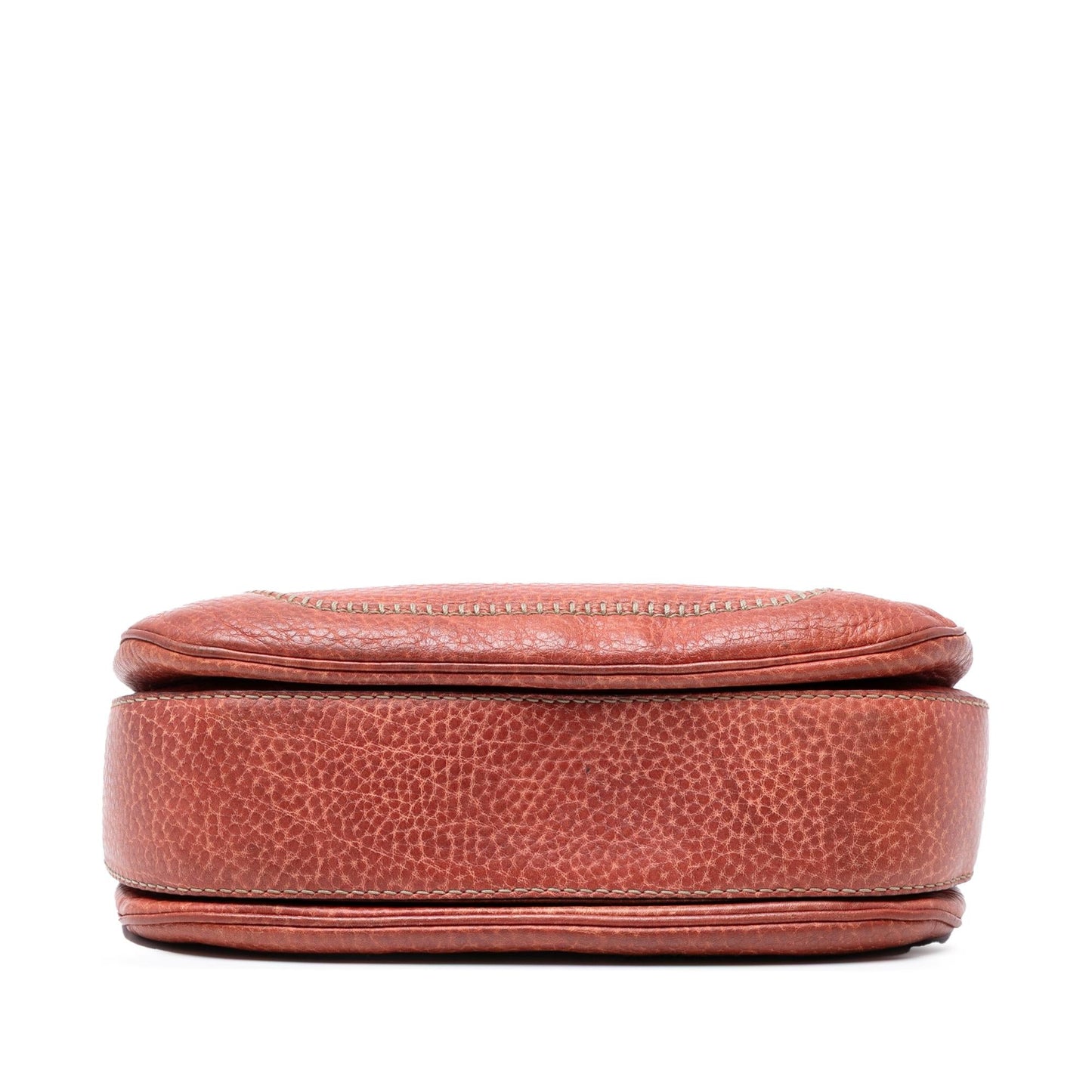 Gucci Medium Leather New Bamboo Satchel