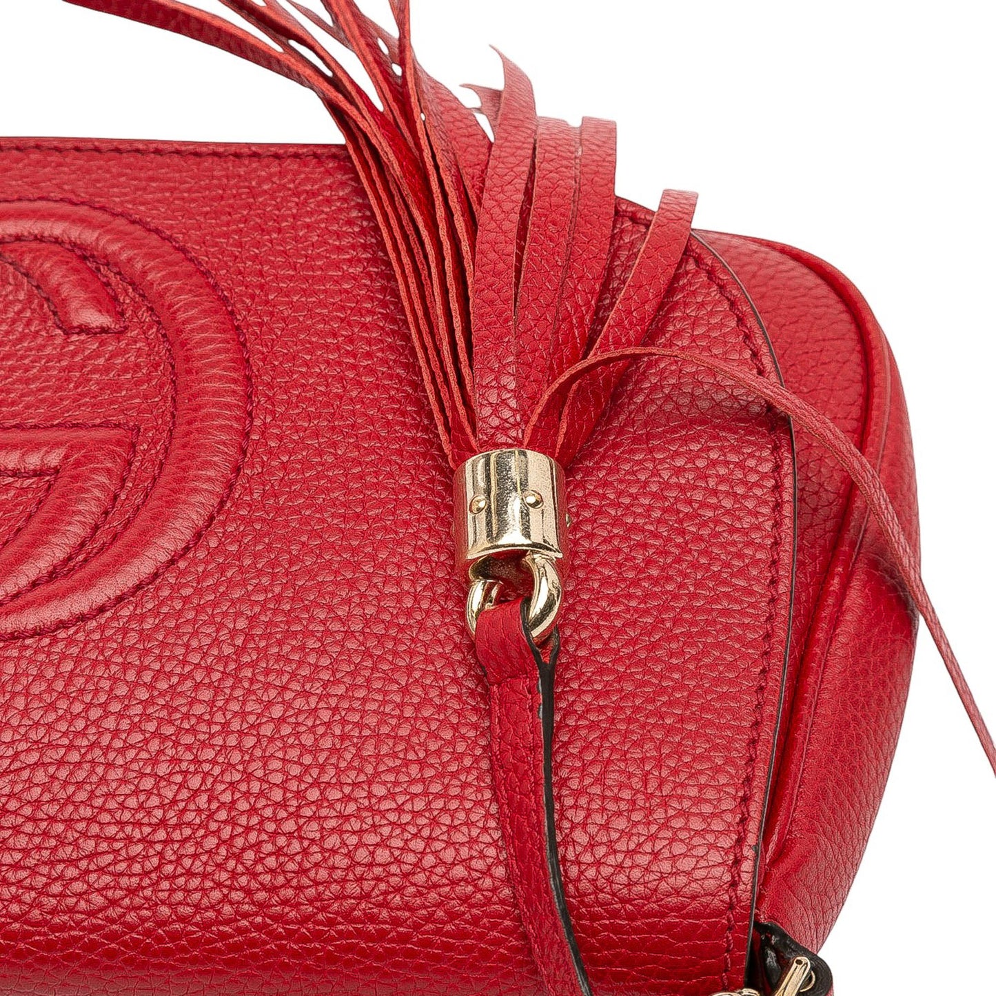 Gucci Medium Leather Soho Chain Flap Crossbody