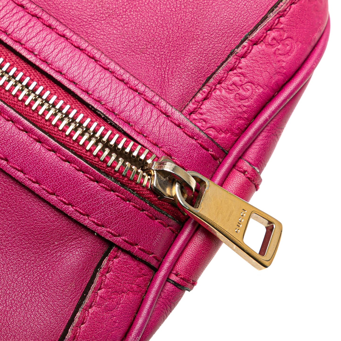 Gucci Medium Microguccissima Trimmed Joy Boston Bag