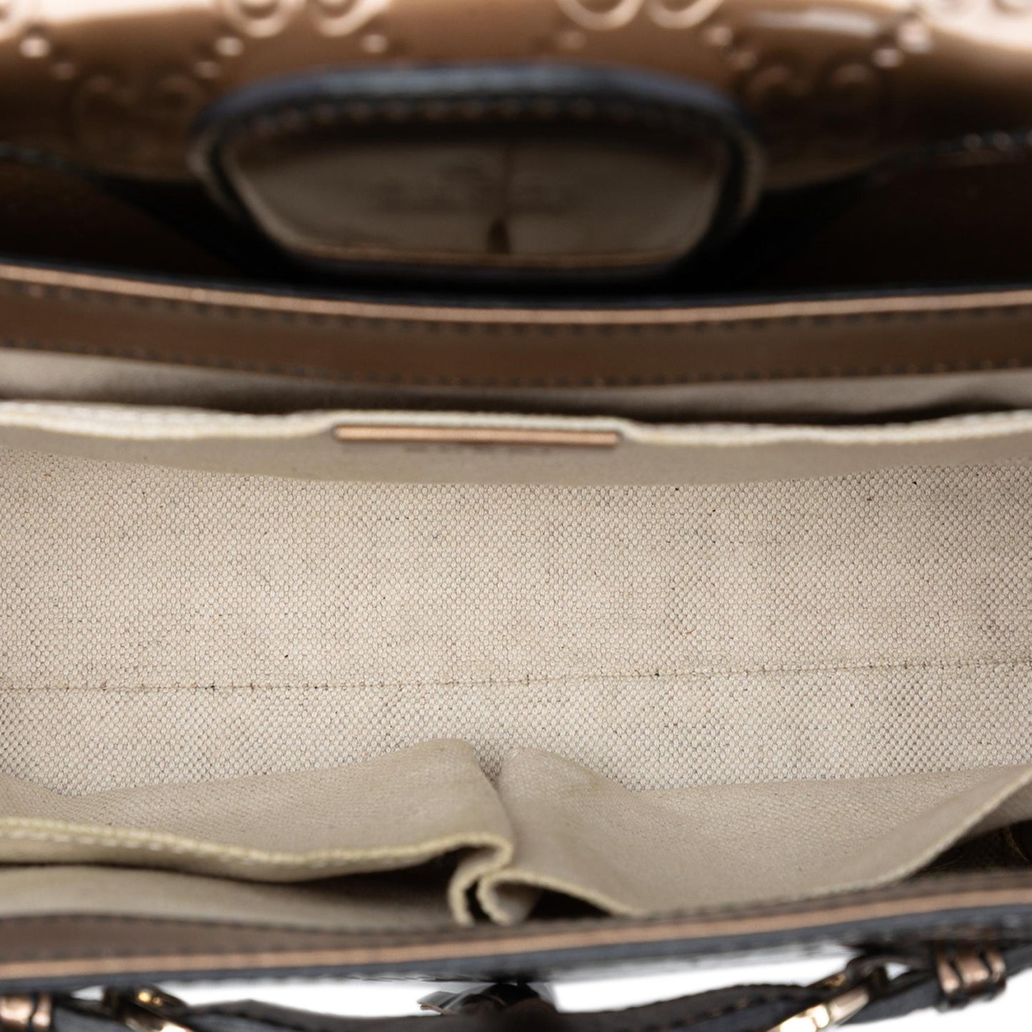 Gucci Medium Patent Guccissima Emily Shoulder Bag