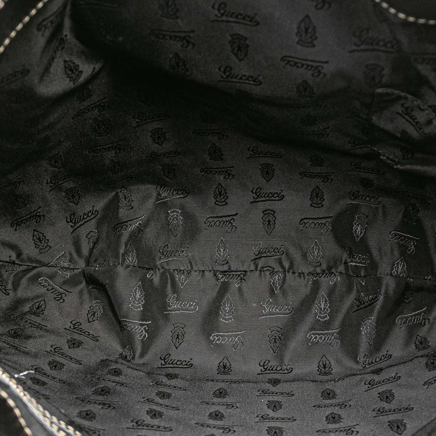 Gucci Medium Patent Web Britt Satchel