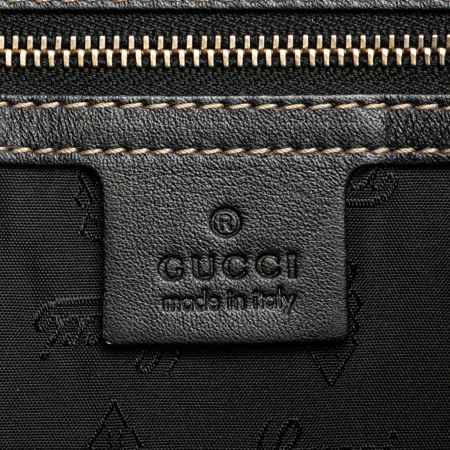 Gucci Medium Patent Web Britt Satchel
